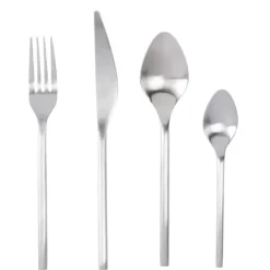 Etna Satin Talheres 16 Pe As Prateado