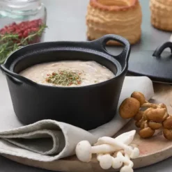 Fero Tacho Para Forno Com Tampa Preto