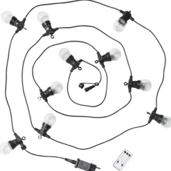 Festa Grinalda Iluminada Com 10 Leds 8 Fun Es