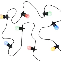 Festa Grinalda Iluminada Com 10 Leds 8 Fun Es