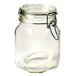 Fido Frasco Com Tampa De Press O Transparente