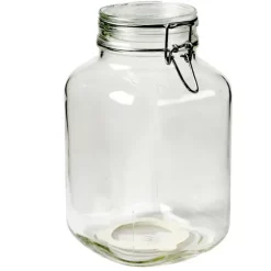 Fido Frasco Com Tampa De Press O Transparente