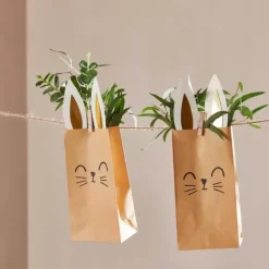 Floppy Bolsas-Oferta Conjunto De 4 Castanho