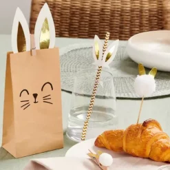 Floppy Bolsas-Oferta Conjunto De 4 Castanho