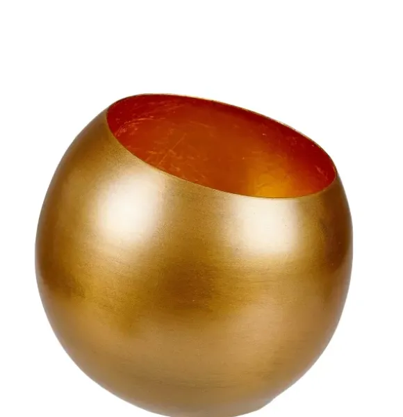 Gimini Porta-Velas Para Lamparinas Acobreado