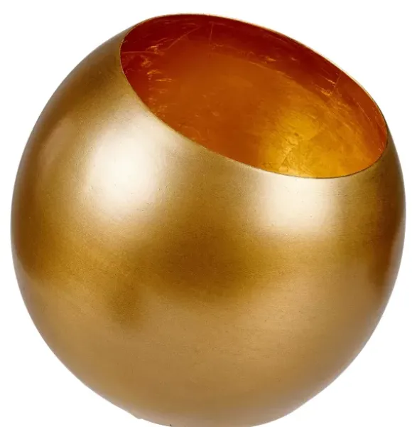 Gimini Porta-Velas Para Lamparinas Acobreado