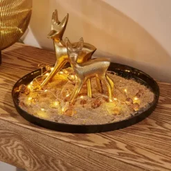 Goldy Decorativo Veado Dourado