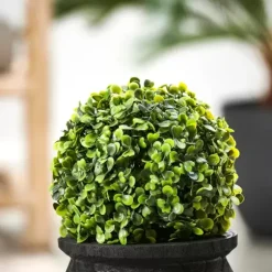 Green Bola Buxo Artificial Verde