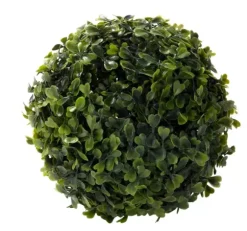 Green Bola Buxo Artificial Verde