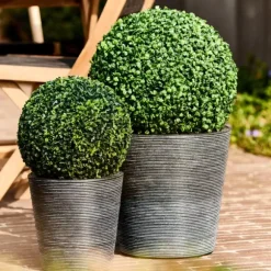 Green Bola Buxo Artificial Verde