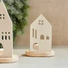 Home Porta-Vela Para Lamparina Branco, Natural