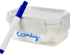 Homey Clip Marcador Para Caixa Alimentos Azul