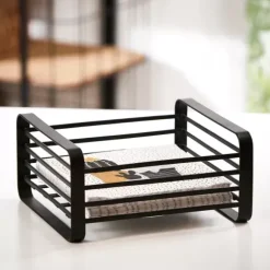 Industria Porta-Guardanapos Preto