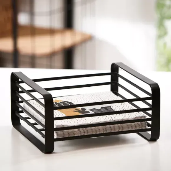 Industria Porta-Guardanapos Preto