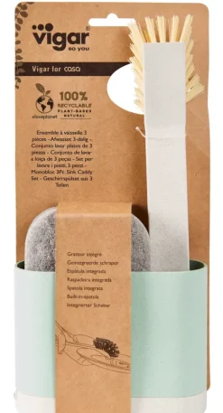 Jasmin Escova Loi A Com Suporte Esponja Verde