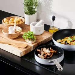 Kastrol Frigideira Prateado