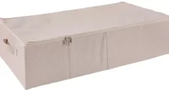 Linolux Caixa De Arrumação Fecho De Correr Bege