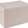 Linolux Caixa De Arrumação Fecho De Correr Bege