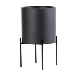Lounge Vaso De Jardim Preto