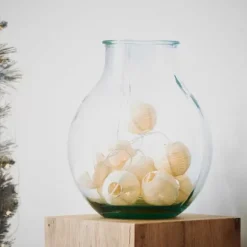 Lynn Grinalda Iluminada 10 Leds Bege