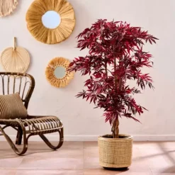 Maple Planta Artificial Diversas Cores