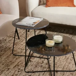 Marbo Mesa De Centro Preto