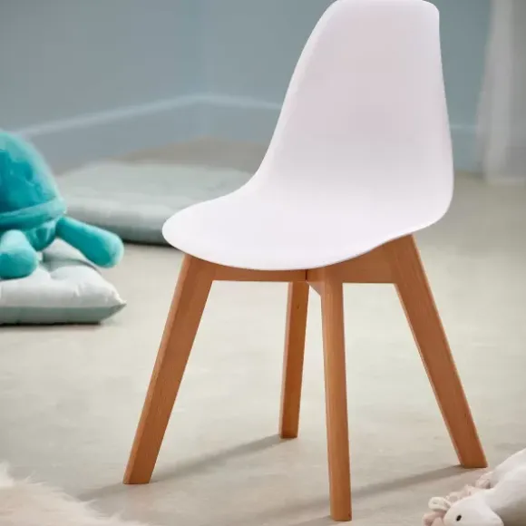 Mathias Cadeira Para Crian As Branco, Natural