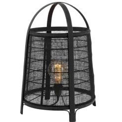 Maya Candeeiro De Mesa Preto