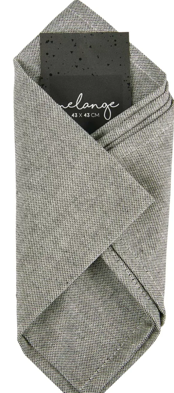 Melange Guardanapo Preto