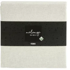 Melange Toalha De Mesa Bege