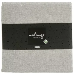 Melange Toalha De Mesa Cinzento