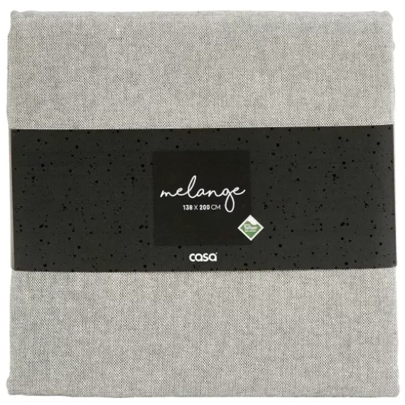 Melange Toalha De Mesa Cinzento