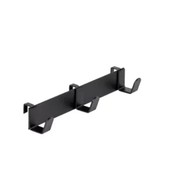 Modular Cabide Com 3 Ganchos Preto