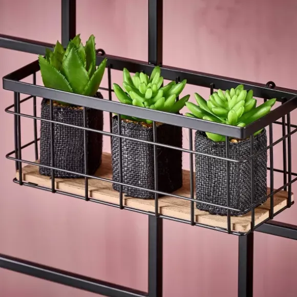 Modular Cesto De Fios Preto