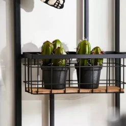 Modular Cesto De Fios Preto