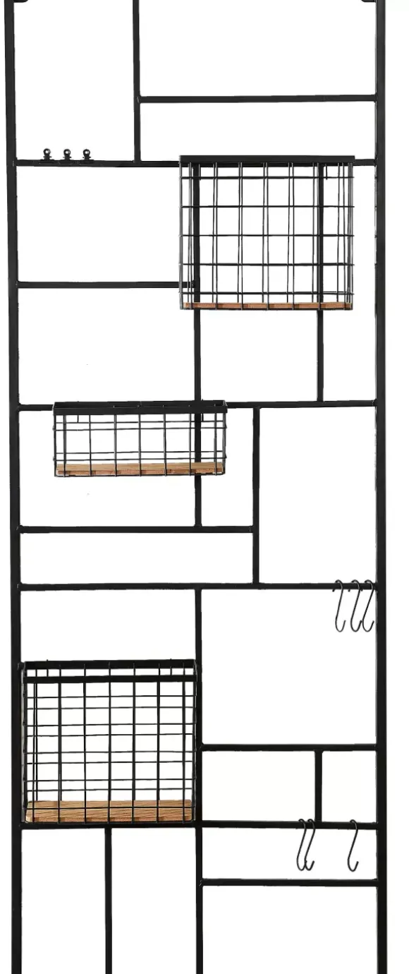 Modular Cesto De Fios Preto