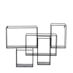 Multo Estante Para Pendurar Preto