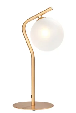 Muno Candeeiro De Mesa Dourado