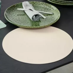 Nappa Individual Branco, Menta