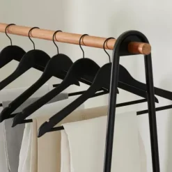 New Wood Cruzetas Conjunto De 5 Preto