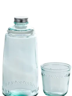 On The Go Garrafa E Copo Transparente