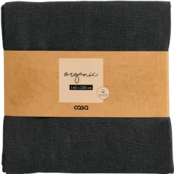 Organic Toalha De Mesa Preto