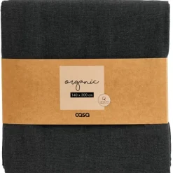 Organic Toalha De Mesa Preto