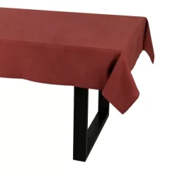 Organic Toalha De Mesa Vermelho