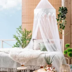 Oriental Rede Cama Branco