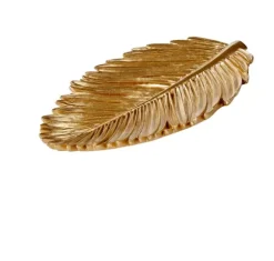 Palm Folha Decorativa Dourado
