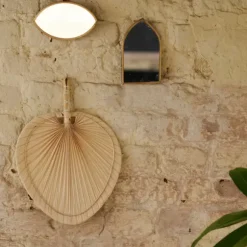 Palmino Folha De Palmeira Natural