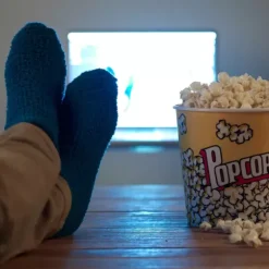 Popcorn Balde Pipocas Com Tampa Multicolor