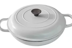 Pura Tacho Em Ferro Fundido Branco