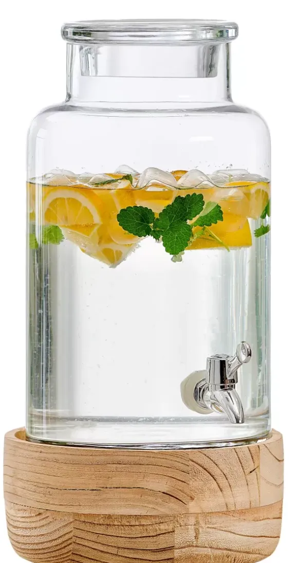 Puri Recipiente Bebida Com Torneira Transparente